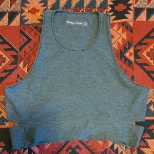 Outdoor Voices Gray Crop Top